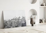 Wanderlust Glass Wall Art