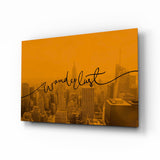 Wanderlust Glass Wall Art