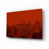 Wanderlust Glass Wall Art