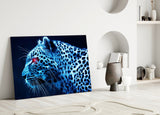 Leopard Glass Wall Art