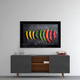 Peppers Glass Wall Art