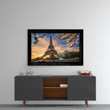 Eiffel Tower Glass Wall Art