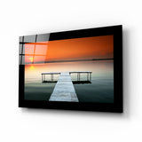 Sunset Glass Wall Art