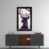 Giraffe Glass Wall Art