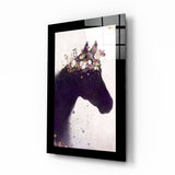 Horse Glass Wall Art