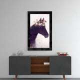 Horse Glass Wall Art