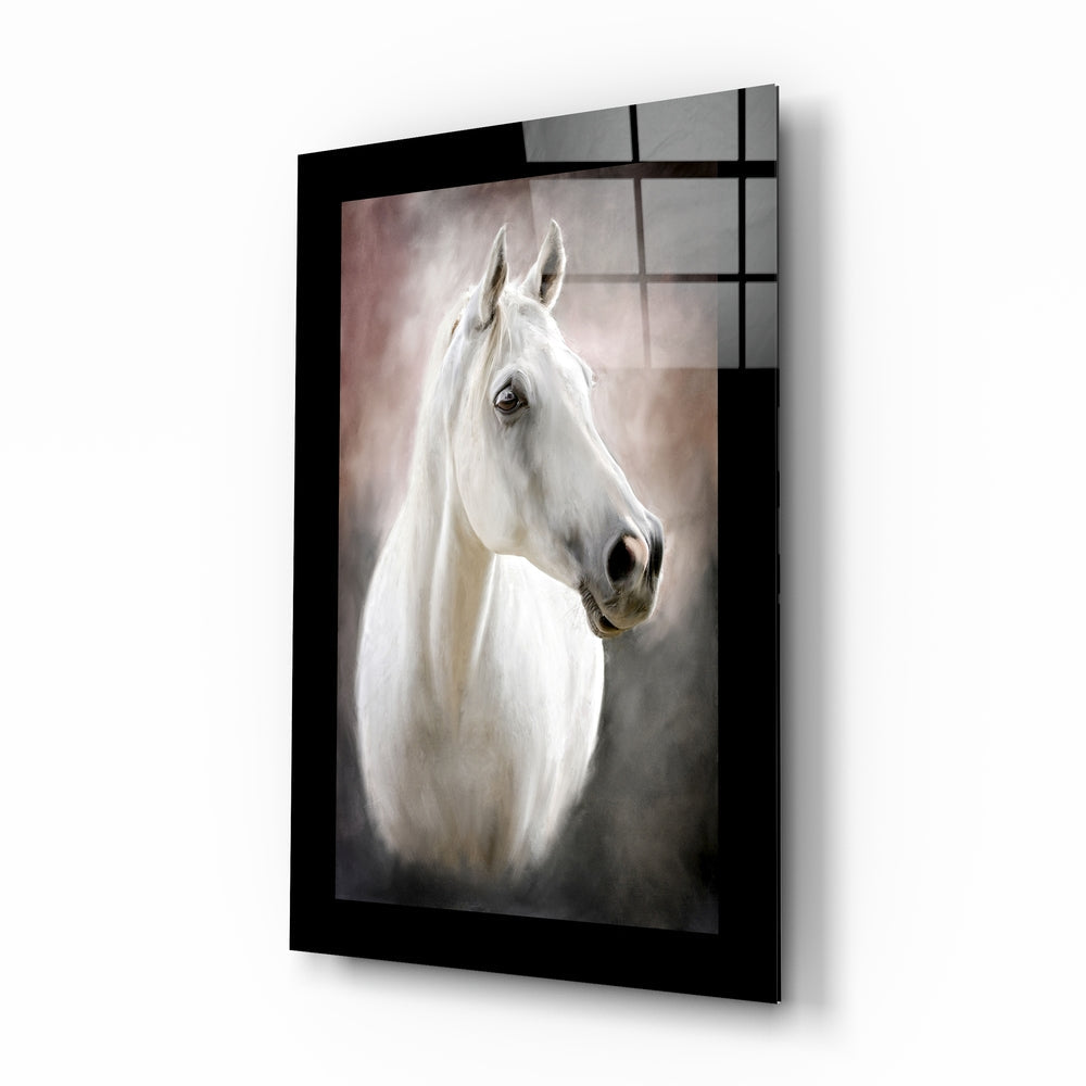 Horse Glass Wall Art