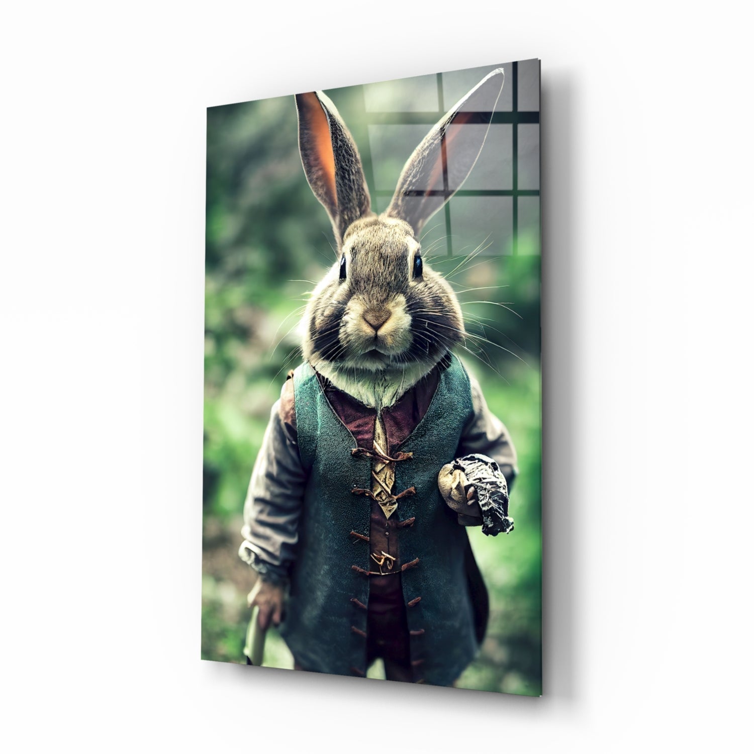 The Rabbit Glass Art || Designer's Collection