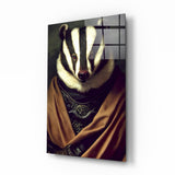 Raccoon Glass Art || Designer's Collection