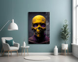 Skull Glass Art || Designer's Collection