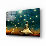 Mysticism Glass Wall Art || Designer's Collection