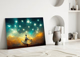 Mysticism Glass Wall Art || Designer's Collection