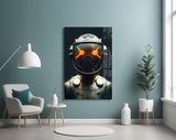 Robotic View Glass Wall Art || Designer's Collection