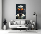 Robotic View Glass Wall Art || Designer's Collection