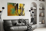 Buddha Glass Wall Art || Designer's Collection