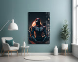 Iconic Spider Glass Wall Art || Designer's Collection