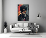 Al Pacino Glass Wall Art || Designer's Collection