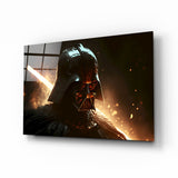 Darth Vader Glass Wall Art || Designer's Collection