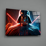 Darth Vader Glass Wall Art || Designer's Collection