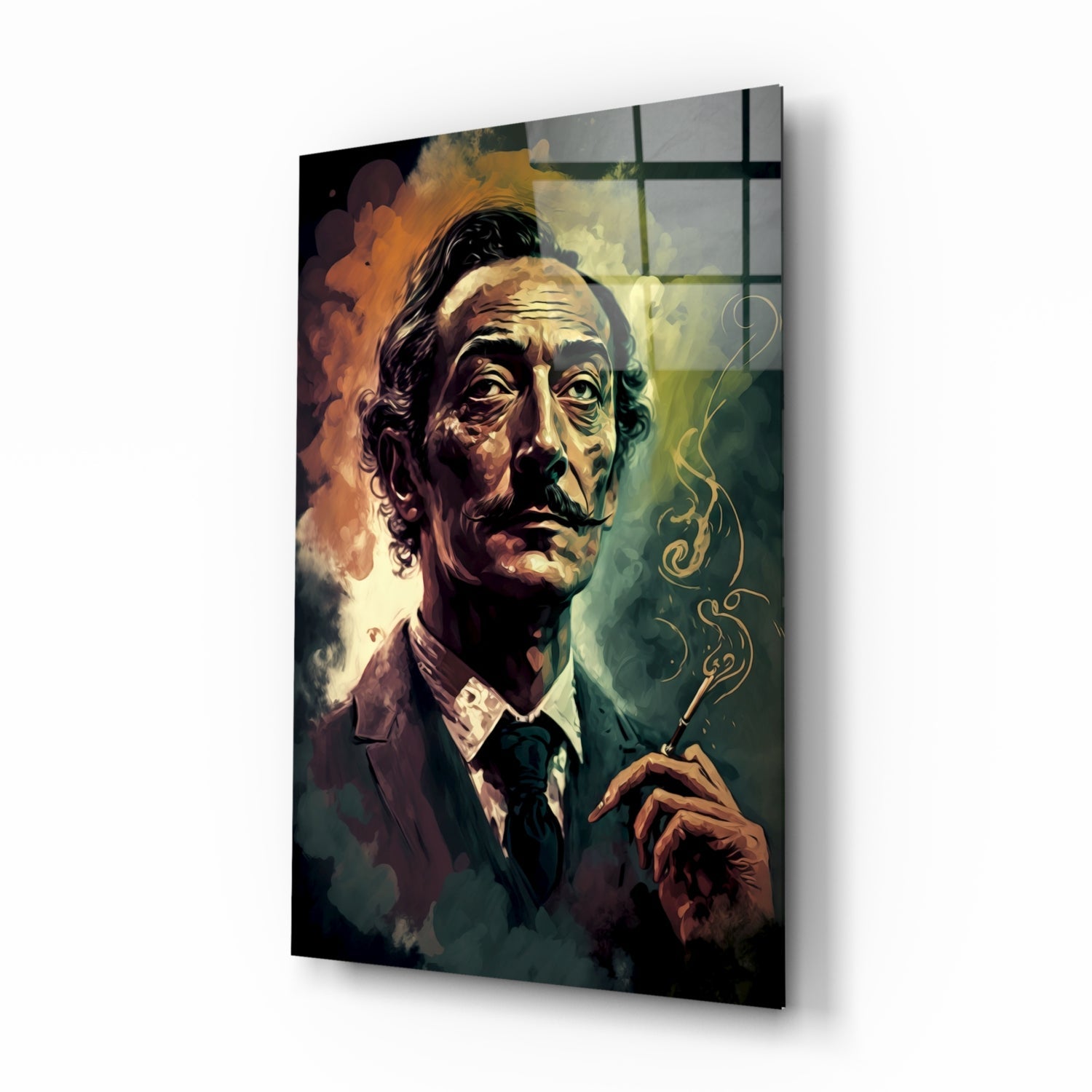 Salvador Dali Glass Wall Art || Designer's Collection