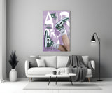 Air Jordan Glass Wall Art || Designers Collection