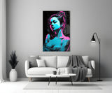 Girl Glass Wall Art || Designer's Collection