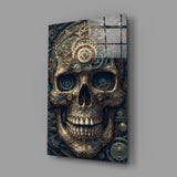 The Skull Glass Wall Art || Designer's Collection