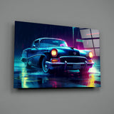 Cadillac Glass Wall Art || Designer's Collection