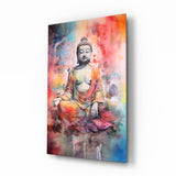 Buddha Glass Wall Art || Designer's Collection