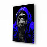 The Ape Glass Wall Art || Designer's Collection