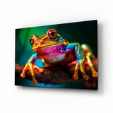 Froglet Glass Wall Art || Designer Collection