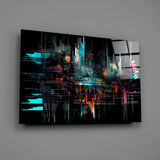 Colour Sticks Glass Wall Art || Designers Collection