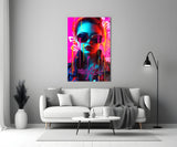 Stylish Woman Glass Wall Art || Designer Collection