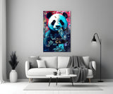 Rich Panda Glass Wall Art || Designer Collection