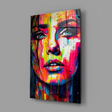 Beauty Glass Wall Art || Designer Collection