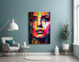 Beauty Glass Wall Art || Designer Collection