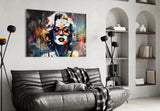 Marilyn Monroe Glass Wall Art || Designer Collection