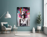 Colors in My Head Glass Wall Art || Designer Collection