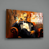 Godfather Glass Wall Art || Designer Collection