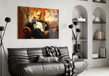 Godfather Glass Wall Art || Designer Collection