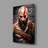 Kratos Glass Wall Art || Designer Collection