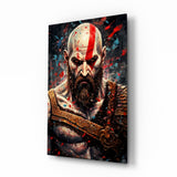 Kratos Glass Wall Art || Designer Collection