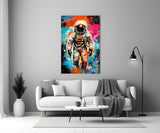 Astronaut Glass Wall Art || Designer Collection