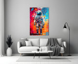 Astronaut Glass Wall Art || Designer Collection