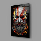 Kratos Glass Wall Art || Designer Collection