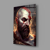 Kratos Glass Wall Art || Designer Collection