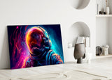 Astronaut Glass Wall Art || Designer Collection