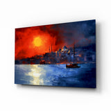 Istanbul Glass Wall Art || Designer Collection