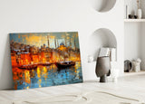 Istanbul Glass Wall Art || Designer Collection