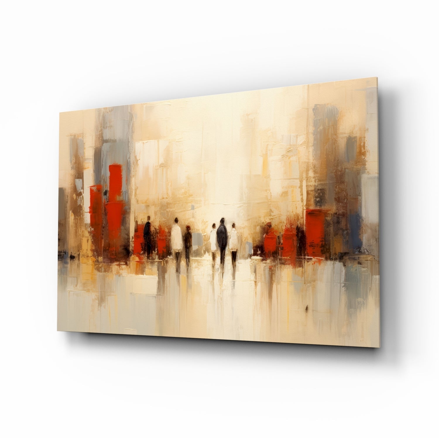 City Silhouette Glass Wall Art || Designer Collection